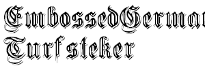 EmbossedGermanica